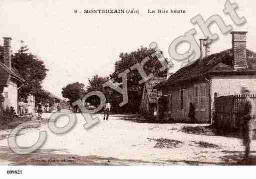 Ville de MONTSUZAIN, carte postale ancienne