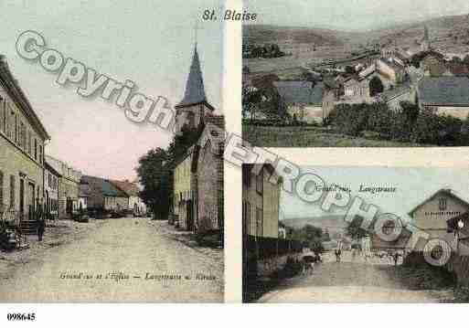 Ville de SAINTBLAISELAROCHE, carte postale ancienne