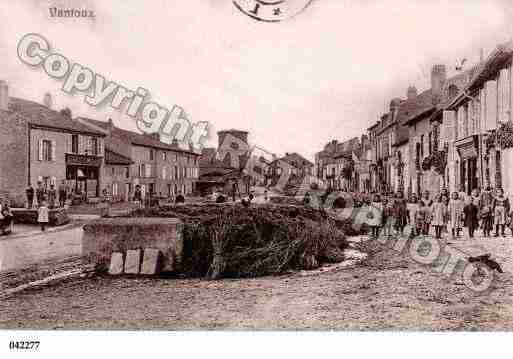 Ville de VANTOUX, carte postale ancienne