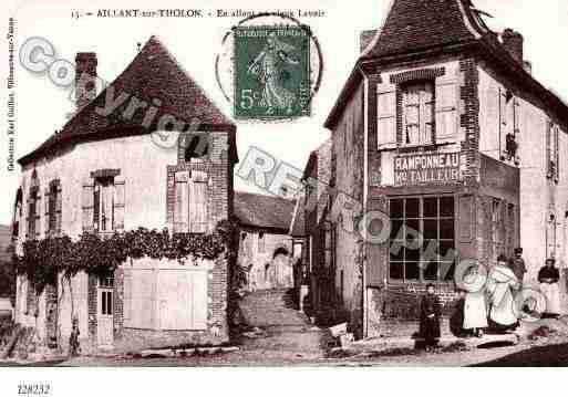 Ville de AILLANTSURTHOLON Carte postale ancienne