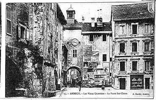 Ville de ANNECY Carte postale ancienne