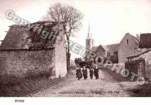 Ville de ARDEVON Carte postale ancienne