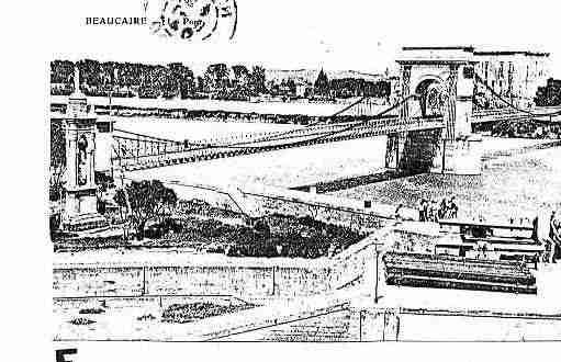 Ville de BEAUCAIRE Carte postale ancienne