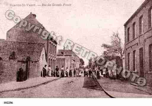 Ville de BIACHESAINTVAAST Carte postale ancienne