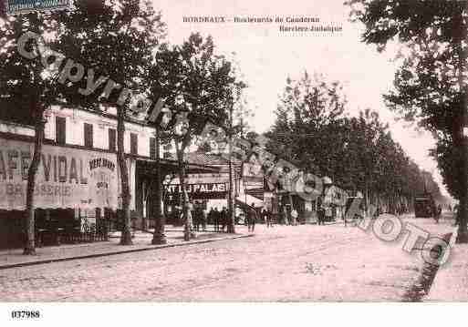 Ville de BORDEAUX Carte postale ancienne