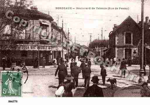 Ville de BORDEAUX Carte postale ancienne