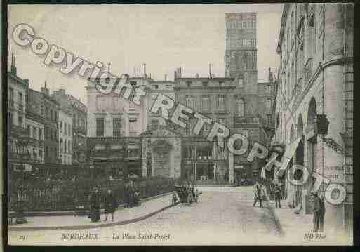 Ville de BORDEAUX Carte postale ancienne