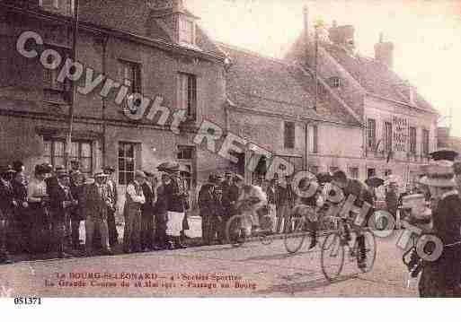 Ville de BOURGSAINTLEONARD(LE) Carte postale ancienne