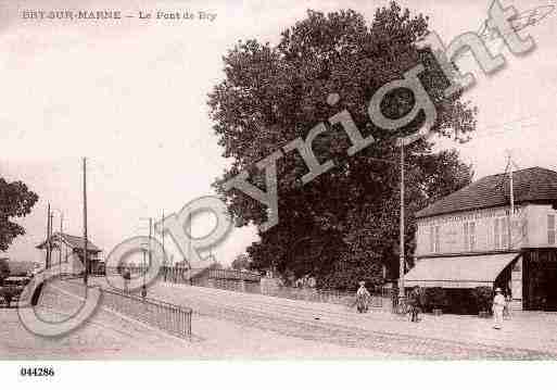 Ville de BRYSURMARNE Carte postale ancienne