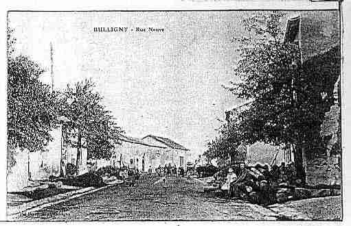 Ville de BULLIGNY Carte postale ancienne