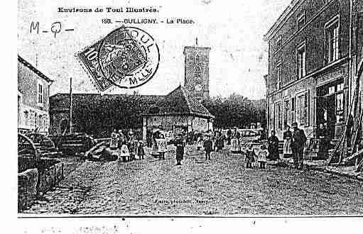 Ville de BULLIGNY Carte postale ancienne