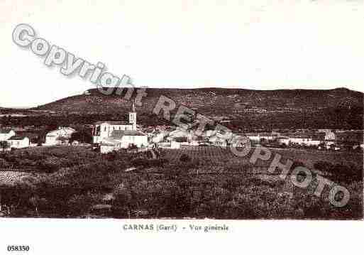 Ville de CARNAS Carte postale ancienne