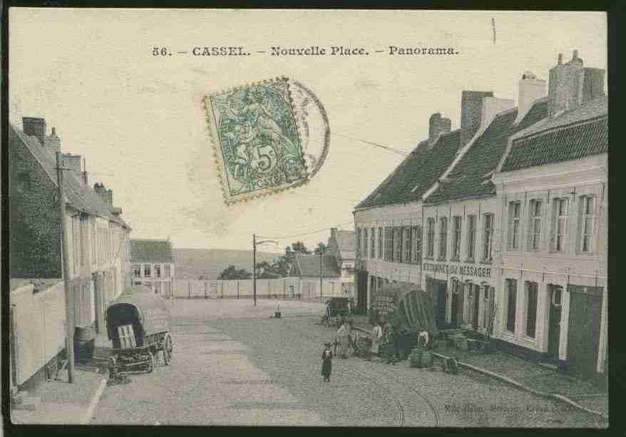 Ville de CASSEL Carte postale ancienne