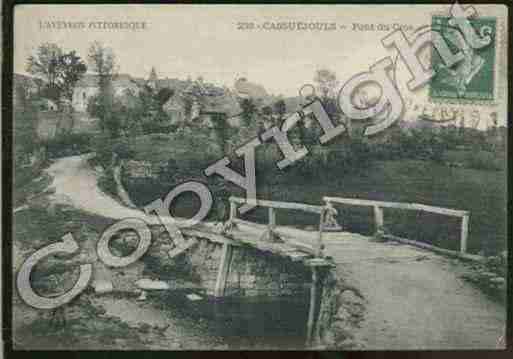 Ville de CASSUEJOULS Carte postale ancienne