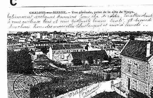 Ville de CHALONSSURMARNE Carte postale ancienne