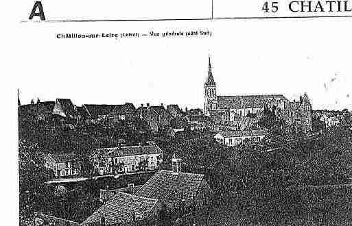 Ville de CHATILLONSURLOIRE Carte postale ancienne