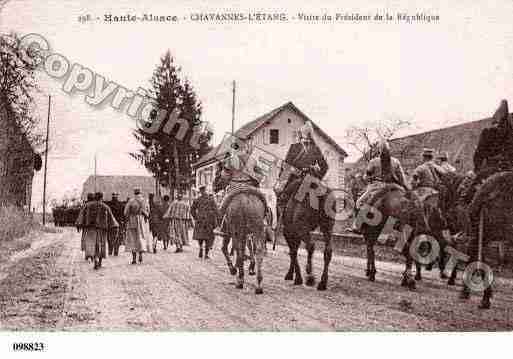 Ville de CHAVANNESSURL\'ETANG Carte postale ancienne