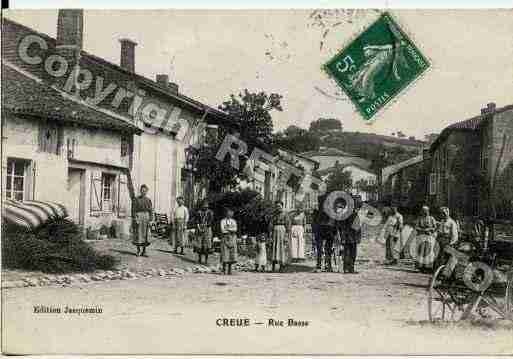 Ville de CREUE Carte postale ancienne