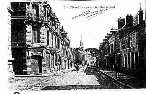 Ville de FERECHAMPENOISE Carte postale ancienne