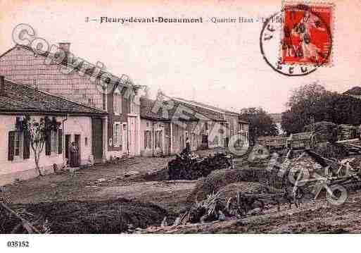 Ville de FLEURYDEVANTDOUAUMONT Carte postale ancienne