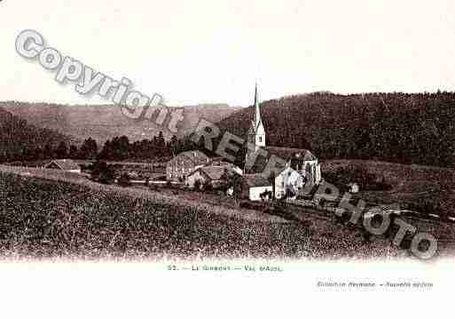 Ville de GIRMONTVALD\'AJOL Carte postale ancienne