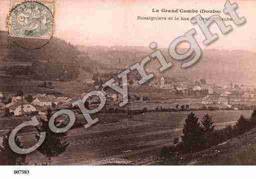 Ville de GRAND'COMBE Carte postale ancienne