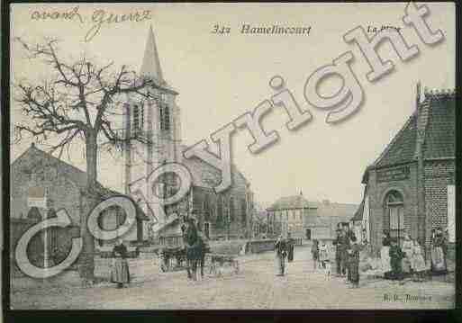 Ville de HAMELINCOURT Carte postale ancienne