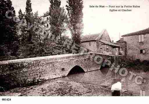 Ville de ISLEDENOE(L\') Carte postale ancienne