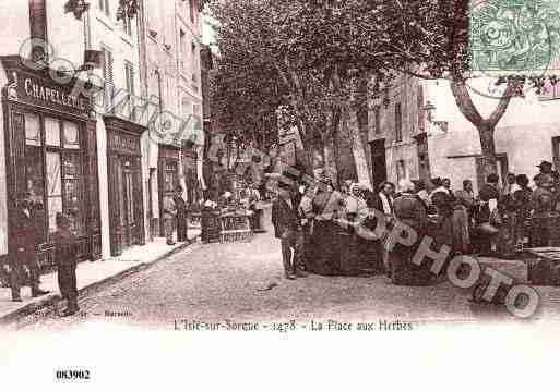 Ville de ISLESURLASORGUE(L\') Carte postale ancienne