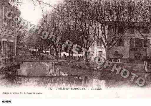 Ville de ISLESURLASORGUE(L\') Carte postale ancienne