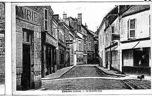 Ville de JARGEAU Carte postale ancienne