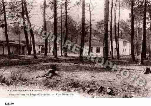 Ville de LEGECAPFERRET Carte postale ancienne