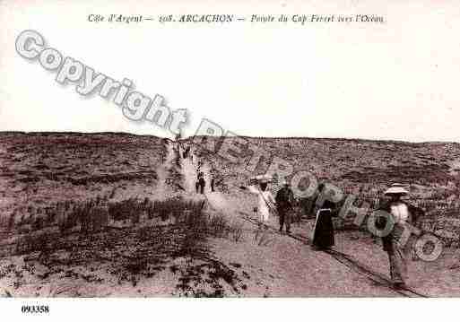 Ville de LEGECAPFERRET Carte postale ancienne