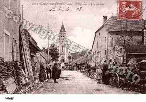 Ville de LONGEVILLESMONTD\'OR Carte postale ancienne