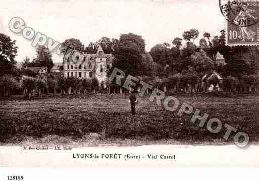 Ville de LYONSLAFORET Carte postale ancienne