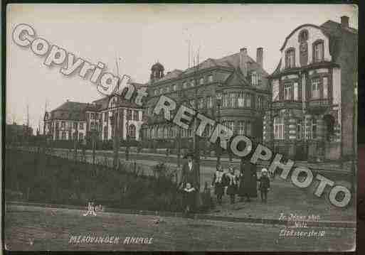 Ville de METZ Carte postale ancienne