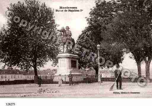 Ville de MONTEREAUFAUTYONNE Carte postale ancienne