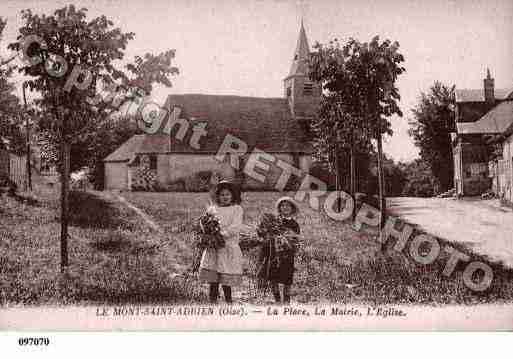 Ville de MONTSAINTADRIEN(LE) Carte postale ancienne