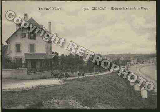 Ville de MORGAT Carte postale ancienne