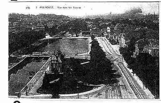 Ville de MULHOUSE Carte postale ancienne