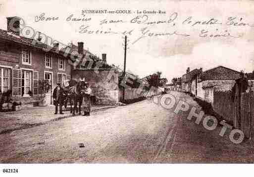 Ville de NUISEMENTSURCOOLE Carte postale ancienne