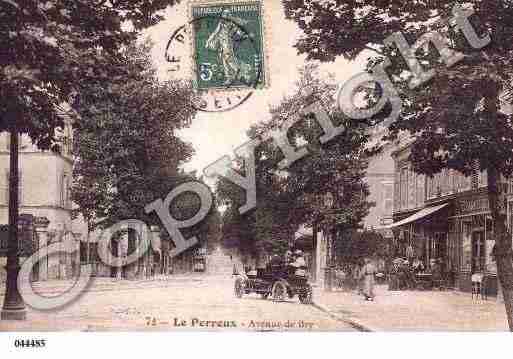 Ville de PERREUXSURMARNE(LE) Carte postale ancienne