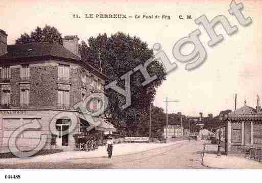 Ville de PERREUXSURMARNE(LE) Carte postale ancienne