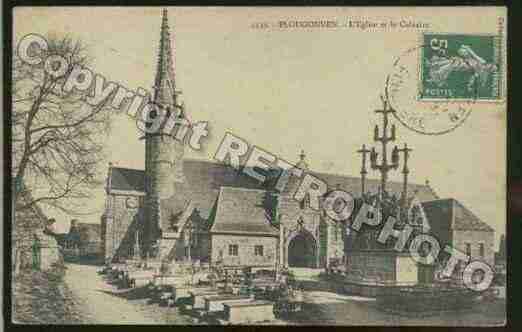 Ville de PLOUGONVEN Carte postale ancienne