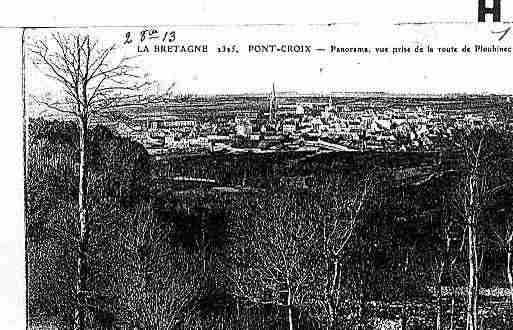 Ville de PONTCROIX Carte postale ancienne