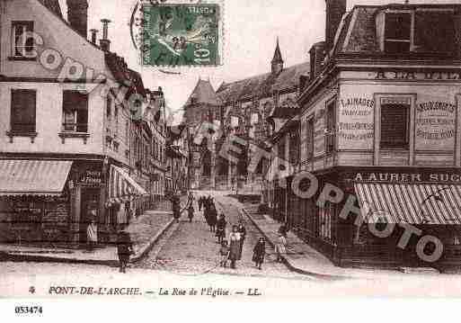 Ville de PONTDEL\'ARCHE Carte postale ancienne