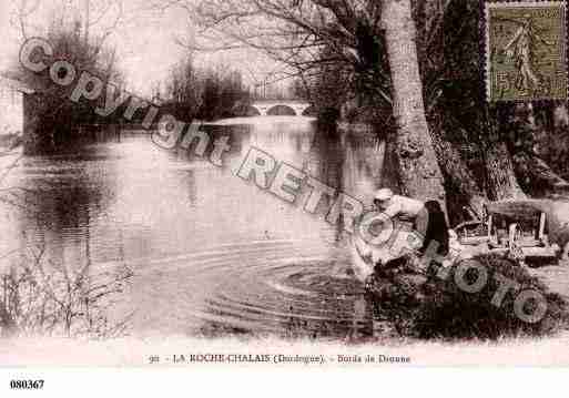 Ville de ROCHECHALAIS(LA) Carte postale ancienne