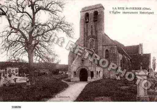 Ville de RUESAINTPIERRE(LA) Carte postale ancienne