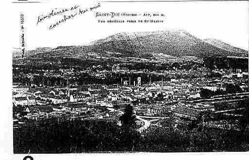 Ville de SAINTDIE Carte postale ancienne