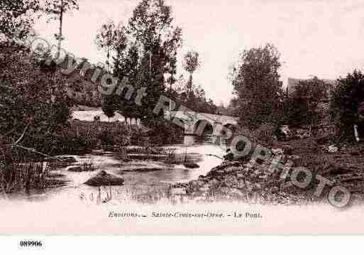 Ville de SAINTECROIXSURORNE Carte postale ancienne